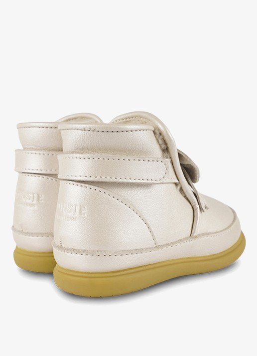 Donsje Amsterdam Cemilla Shoes - achterkant 2 creme