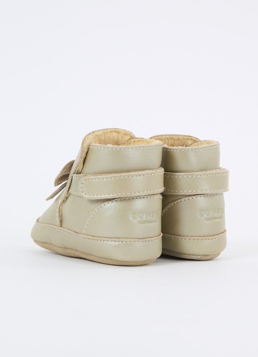 Donsje Amsterdam Cubow Booties - achterkant 7 khaki