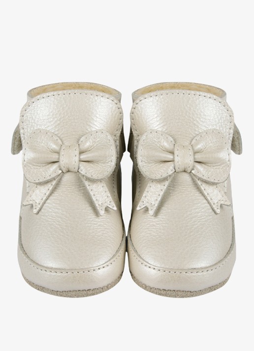 Donsje Amsterdam Cubow Booties - detail 7 gebroken wit