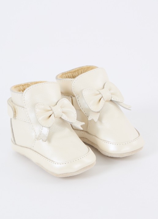 Donsje Amsterdam Cubow Booties - detail 9 gebroken wit