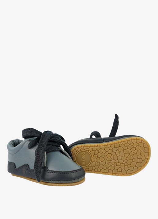 Donsje Amsterdam Duuk sneaker van leer - detail 5 blauw