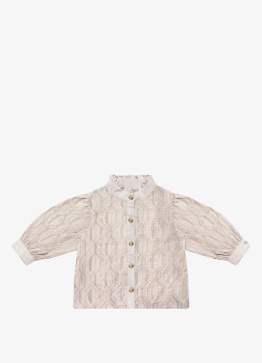 Donsje Amsterdam Fini blouse met structuur