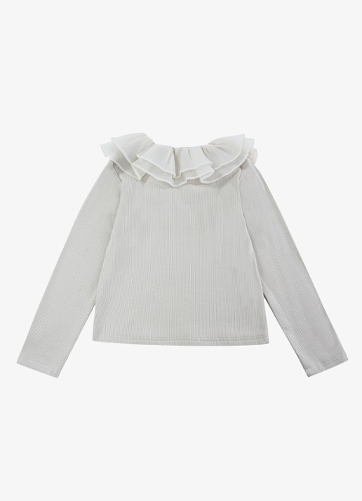 Donsje Amsterdam Florentien Top - achterkant beige