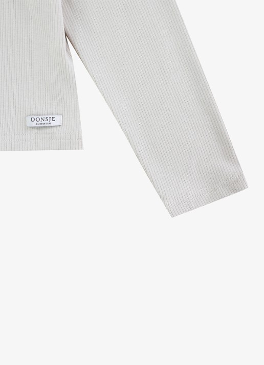 Donsje Amsterdam Florentien Top - detail 5 beige