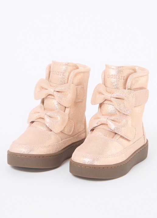 Donsje Amsterdam Isa Exclusive Boots - voorkant 2 oudroze