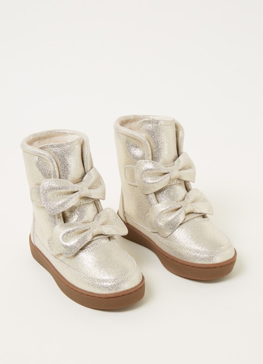 Donsje Amsterdam Isa Exclusive Boots - voorkant 8 zilver
