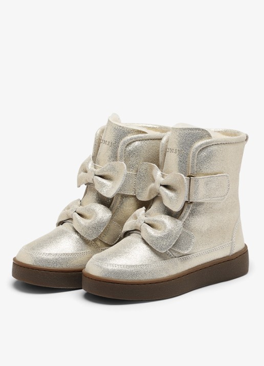 Donsje Amsterdam Isa Exclusive Boots - voorkant 9 zilver