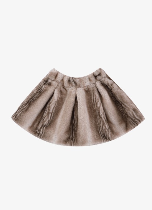 Donsje Amsterdam Isabelle rok - achterkant taupe