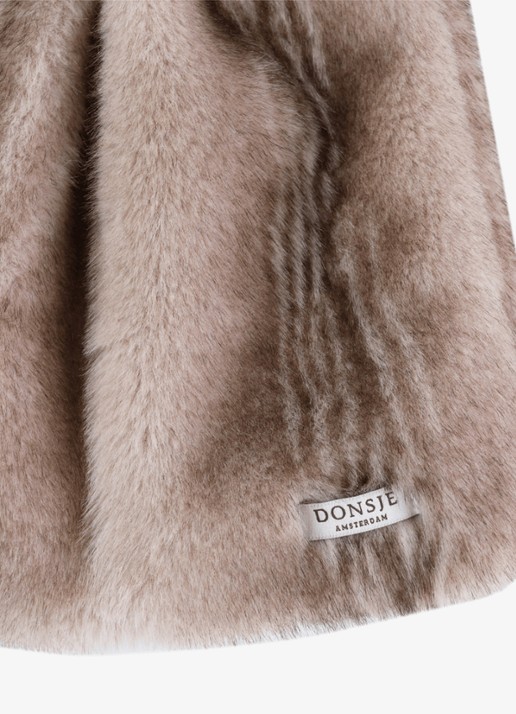 Donsje Amsterdam Isabelle rok - detail 5 taupe