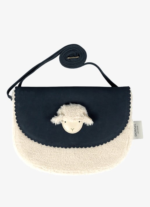 Donsje Amsterdam Ismay crossbody tas - voorkant 2 donkerblauw