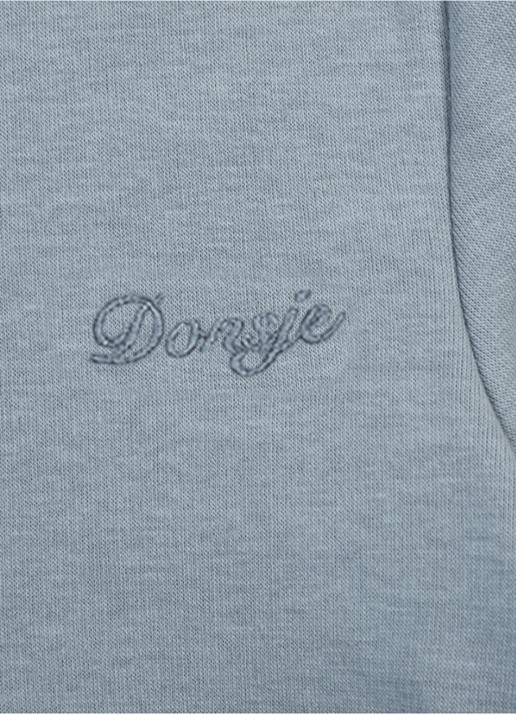 Donsje Amsterdam Jotte longsleeve met logoborduring - detail 5 blauw