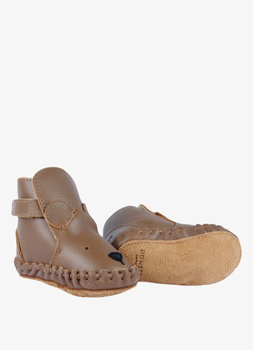 Donsje Amsterdam Kapi Classic Booties | Bear - detail 5 cognac