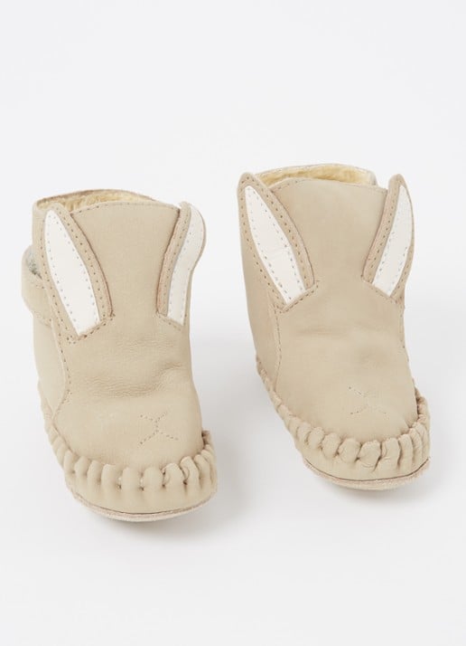 Donsje Amsterdam Kapi Classic Booties | Bunny - detail 3 donkerbeige