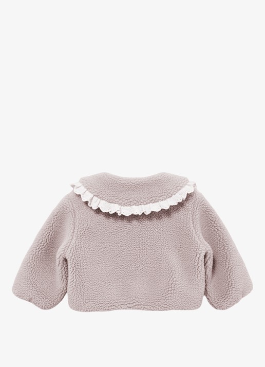 Donsje Amsterdam Kavi jack van teddy - achterkant roze