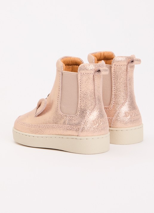 Donsje Amsterdam Kheera Boots | Unicorn - achterkant 4 roségoud