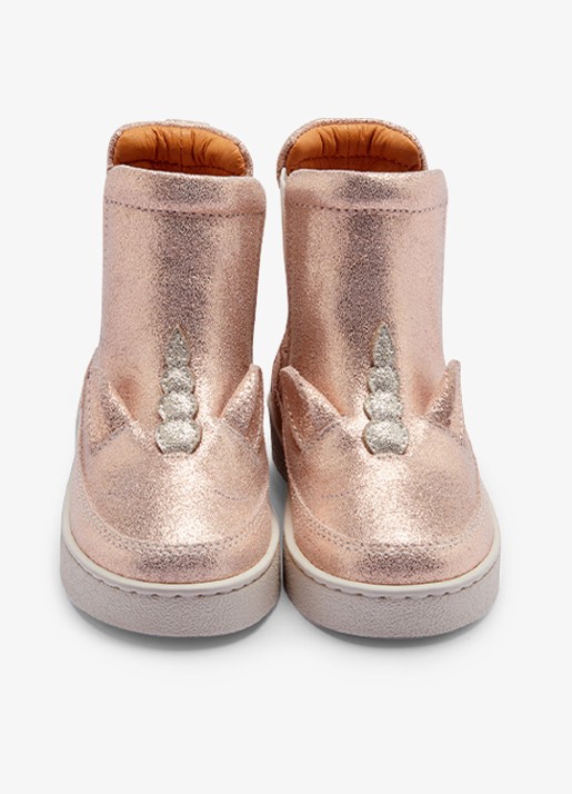 Donsje Amsterdam Kheera Boots | Unicorn - detail 2 roségoud