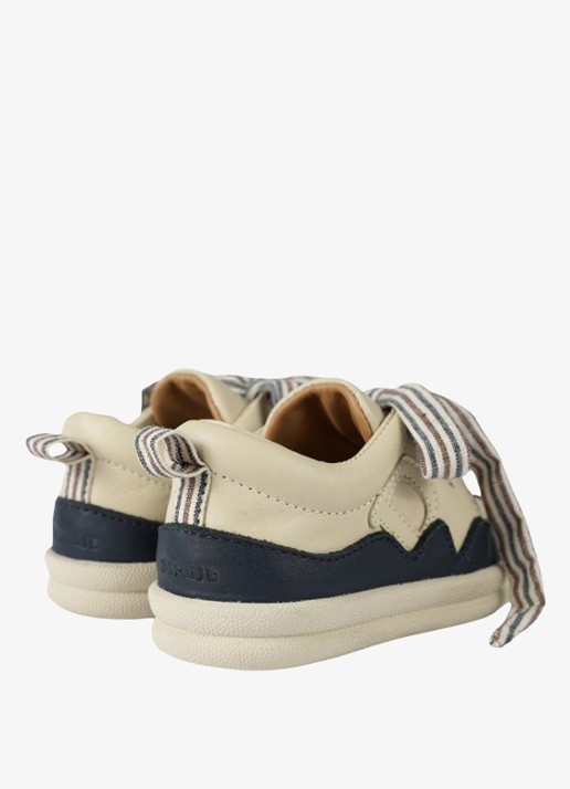 Donsje Amsterdam Lenson sneakers - achterkant 3 ivoor