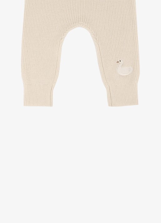 Donsje Amsterdam Lieke legging met ribstructuur - detail 5 roze