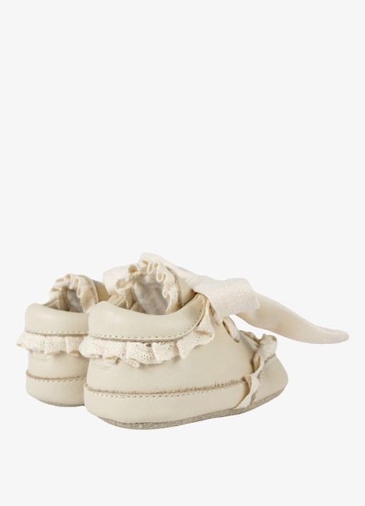 Donsje Amsterdam Loke sneakers - achterkant ivoor