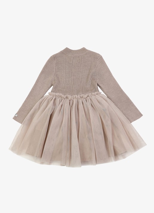 Donsje Amsterdam Lotus Dress - achterkant 4 oudroze