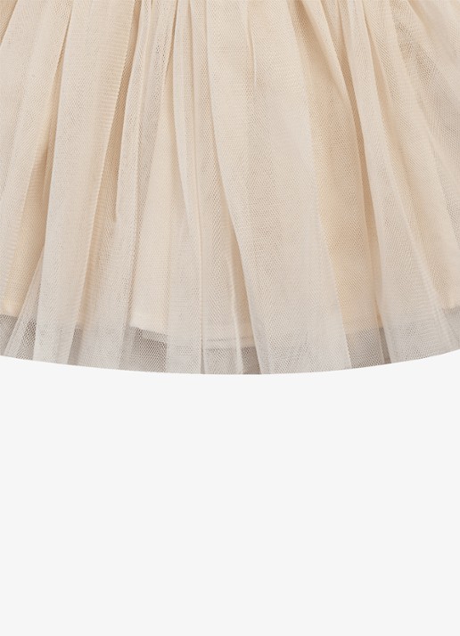 Donsje Amsterdam Lotus jurk met details van mesh - detail 3 roze