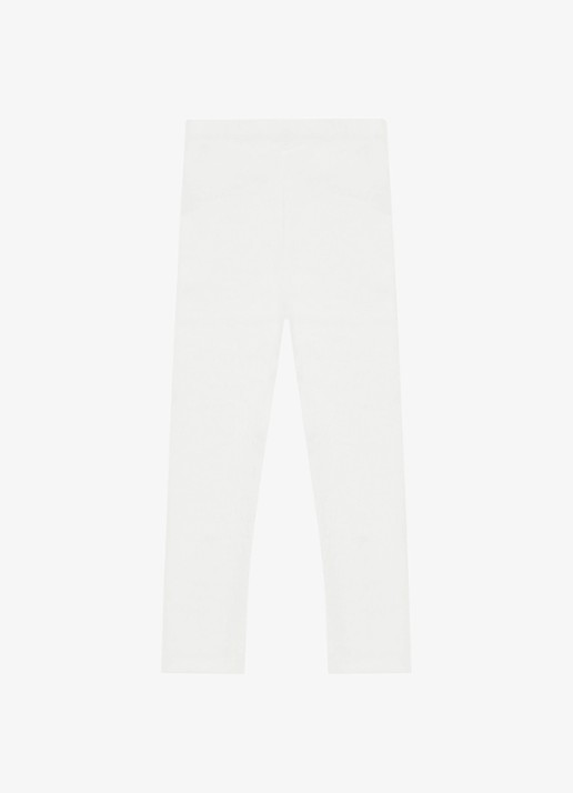 Donsje Amsterdam Nienja legging met logo - achterkant 4 gebroken wit