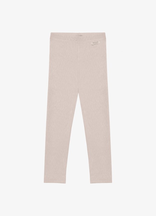 Donsje Amsterdam Nienja legging met logo - voorkant 3 lichtroze