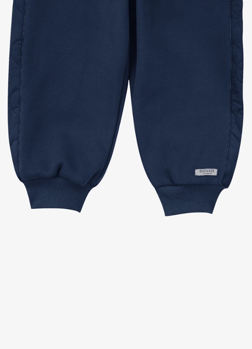 Donsje Amsterdam Noorien joggingbroek met logo - detail 7 blauw