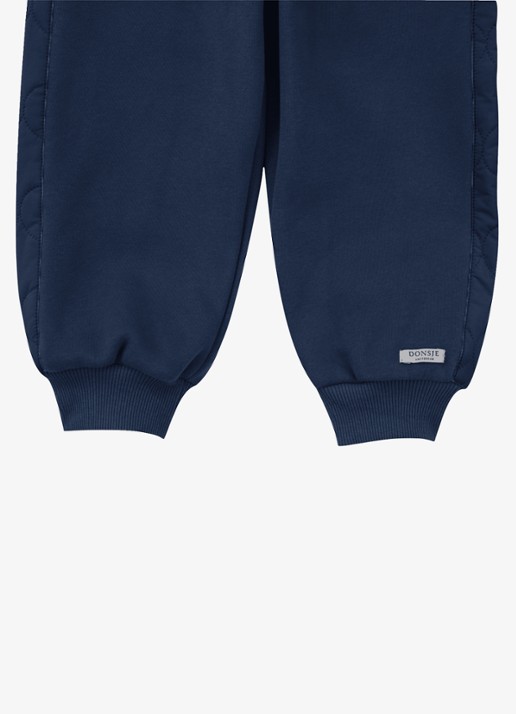 Donsje Amsterdam Noorien joggingbroek met logo - detail 9 blauw