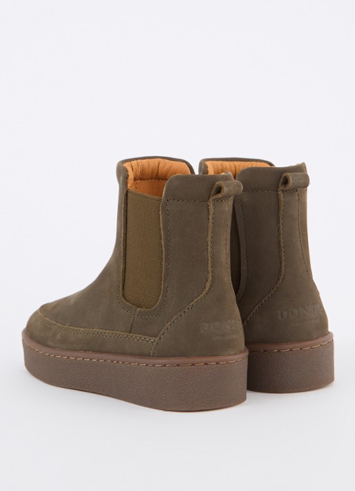 Donsje Amsterdam Ojeh Boots - achterkant 5 bronsgroen