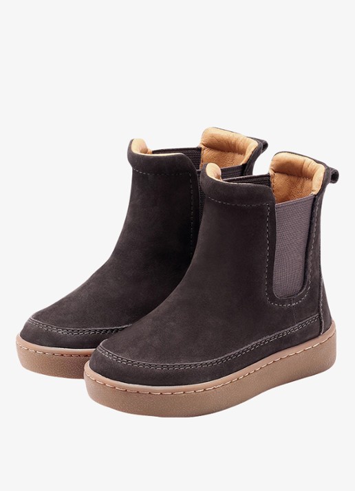 Donsje Amsterdam Ojeh Boots - voorkant 3 donkerbruin