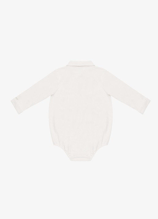 Donsje Amsterdam Olivar romper van katoen - achterkant 4 beige