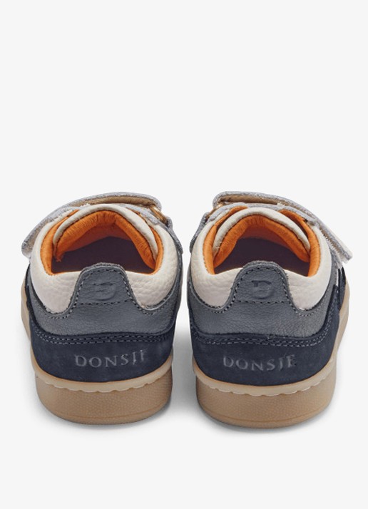 Donsje Amsterdam Pesio Sneakers - achterkant 4 donkerblauw