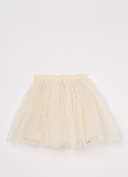 Donsje Amsterdam Pien Skirt - voorkant 3 gebroken wit
