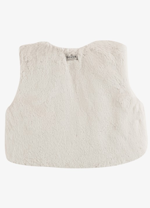 Donsje Amsterdam Pimmy Gilet - achterkant 7 creme