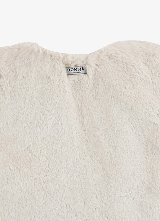 Donsje Amsterdam Pimmy Gilet - detail 6 creme