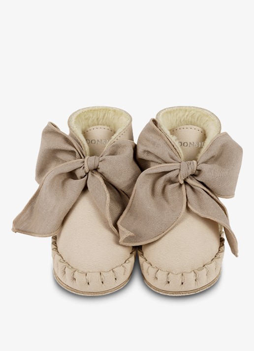 Donsje Amsterdam Pina Organza Booties - detail 7 beige