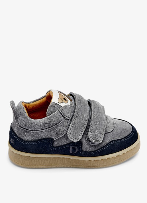 Donsje Amsterdam Pivalo sneaker van leer - detail 5 lichtblauw