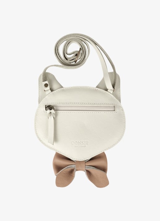Donsje Amsterdam Pua crossbody tas  - detail 2 gebroken wit