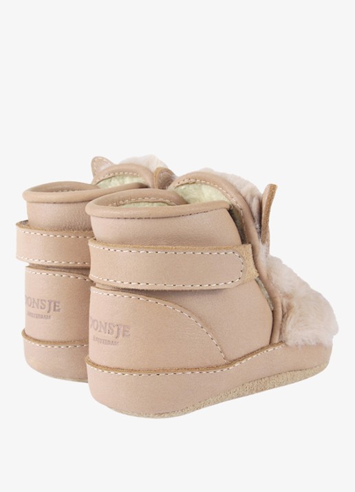 Donsje Amsterdam Richy Booties | Fluffy Bunny - detail 7 beige