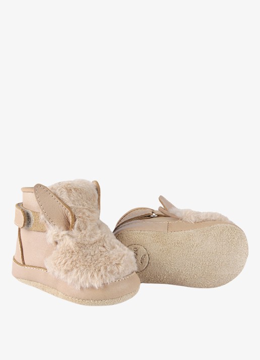 Donsje Amsterdam Richy Booties | Fluffy Bunny - detail 8 beige