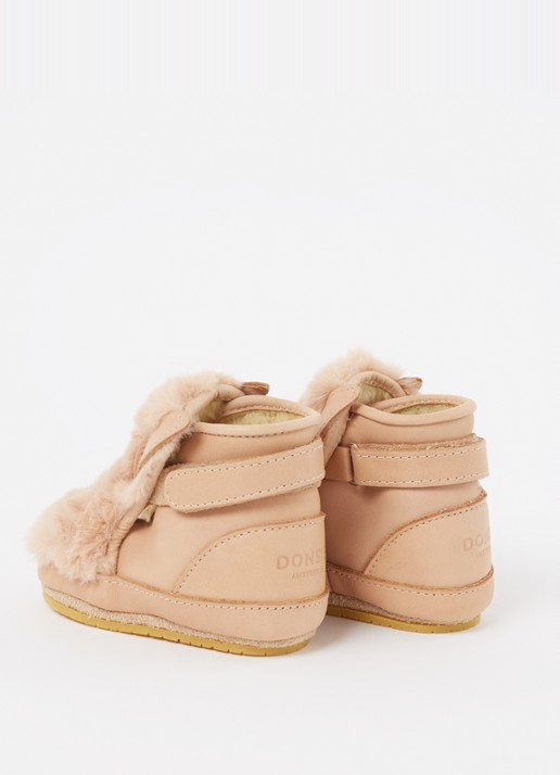 Donsje Amsterdam Richy Booties | Fluffy Bunny - detail 10 beige