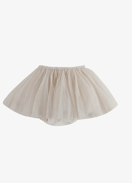 Donsje Amsterdam Rieta Skirt - achterkant 9 creme