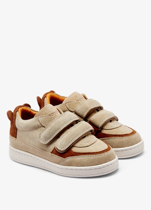 Donsje Amsterdam Rinou Bear sneaker van leer