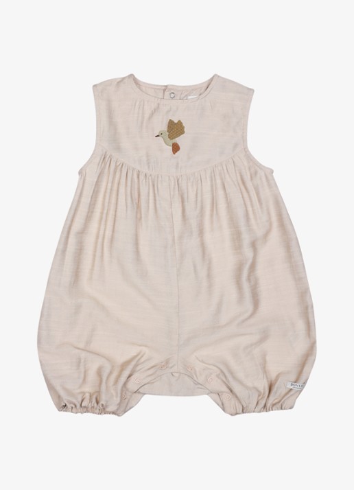 Donsje Amsterdam Sabla Hummingbird playsuit met borduring