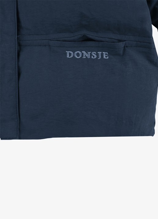 Donsje Amsterdam Salvalo Jacket - detail 4 donkerblauw