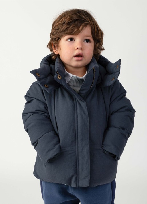 Donsje Amsterdam Salvalo Jacket - voorkant 2 donkerblauw