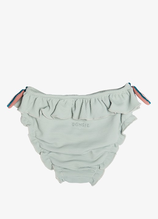 Donsje Amsterdam Sisi zwemslip met ruches - achterkant 5 mint