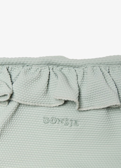 Donsje Amsterdam Sisi zwemslip met ruches - detail 4 mint