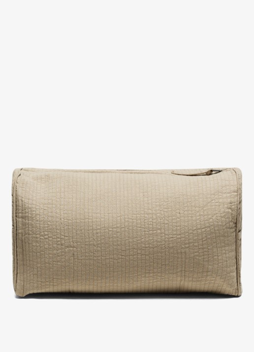 Donsje Amsterdam Tebbe Washbag | Bear - achterkant taupe